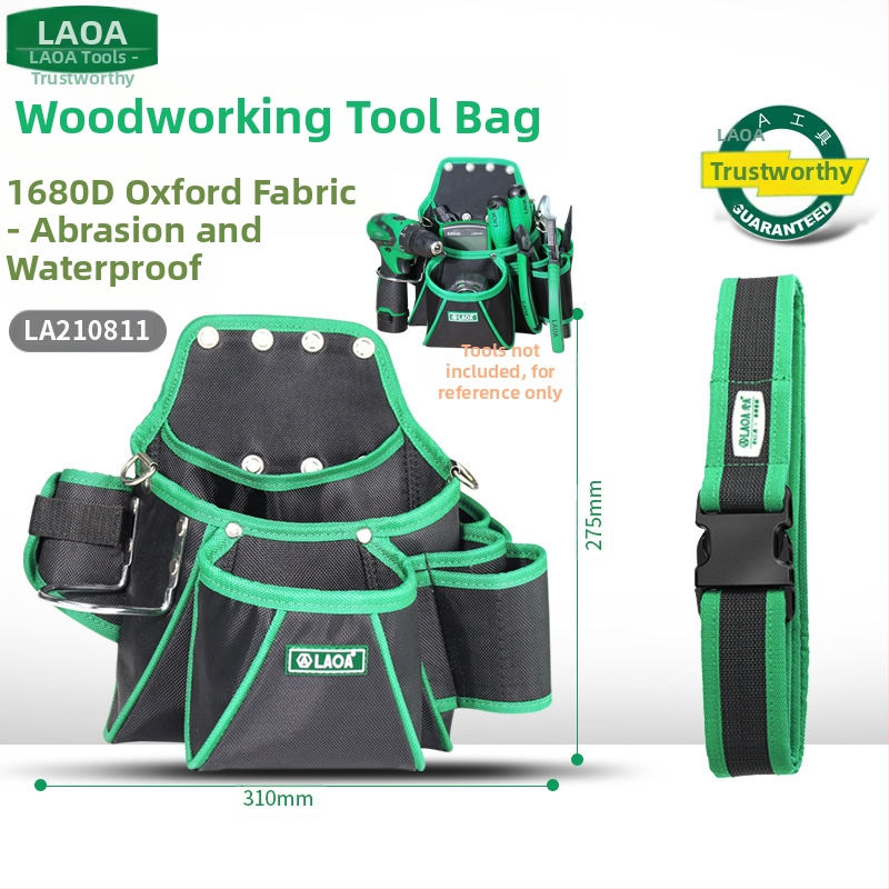 Old a Elektriķa jostas soma – ūdensdroša, izturīga, daudzfunkcionāla instrumentu uzglabāšanas soma