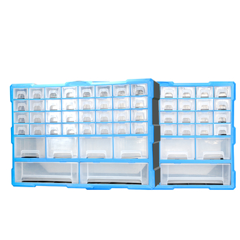 PP πλαστικό κιβώτιο αποθήκευσης εξαρτημάτων βιδών με διαχωριστικά συρταριών, ντουλάπι με συρτάρια за μικρά εξαρτήματα και αξεσουάρ επισκευής κινητών, διαμορφώσεις 8/16/38/64 διαμερισμάτων