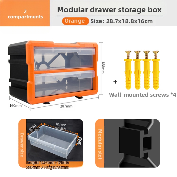 PP πλαστικό κιβώτιο αποθήκευσης εξαρτημάτων βιδών με διαχωριστικά συρταριών, ντουλάπι με συρτάρια за μικρά εξαρτήματα και αξεσουάρ επισκευής κινητών, διαμορφώσεις 8/16/38/64 διαμερισμάτων