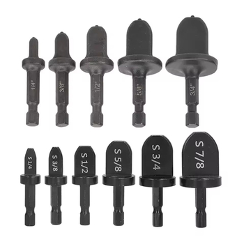 11-vnt šešiakampio veleno rankenos plėtiklis varinėms vamzdžiams, suderinamas su gręžtuvu, anglies plienas