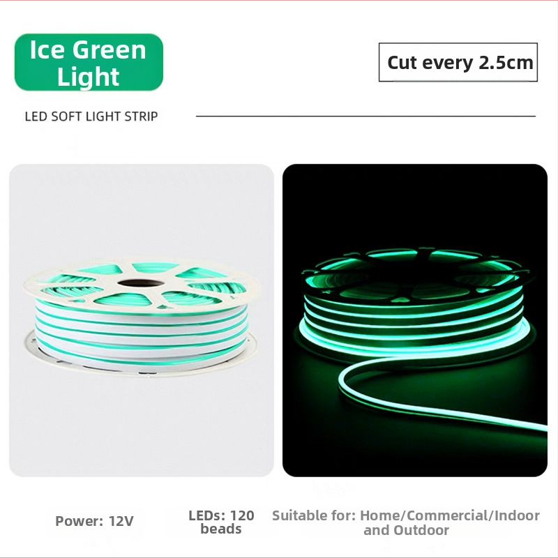 Ταινία LED με 2835 LED λαμπάκια, 120 LED/m, είσοδος 12V, αδιάβροχη