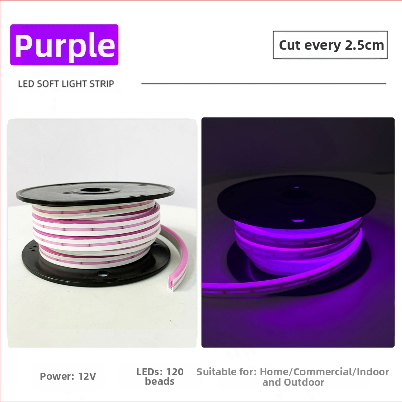 Ταινία LED με 2835 LED λαμπάκια, 120 LED/m, είσοδος 12V, αδιάβροχη