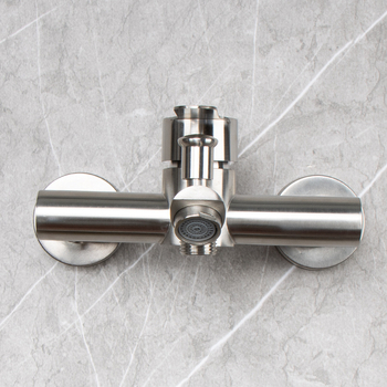 304 nerūdijančio plieno dušo ir vonios čiaupas, sieninis montavimas, karšto ir šalto maišymo vožtuvas, paslėpta įranga, ES CE sertifikatas