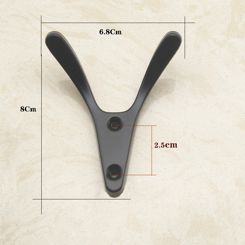 Άγκιστρο ρούχων, Κράμα Ψευδαργύρου, Διπλό Άγκιστρο (Φορτίο >30 kg, Εθνικό Στυλ)