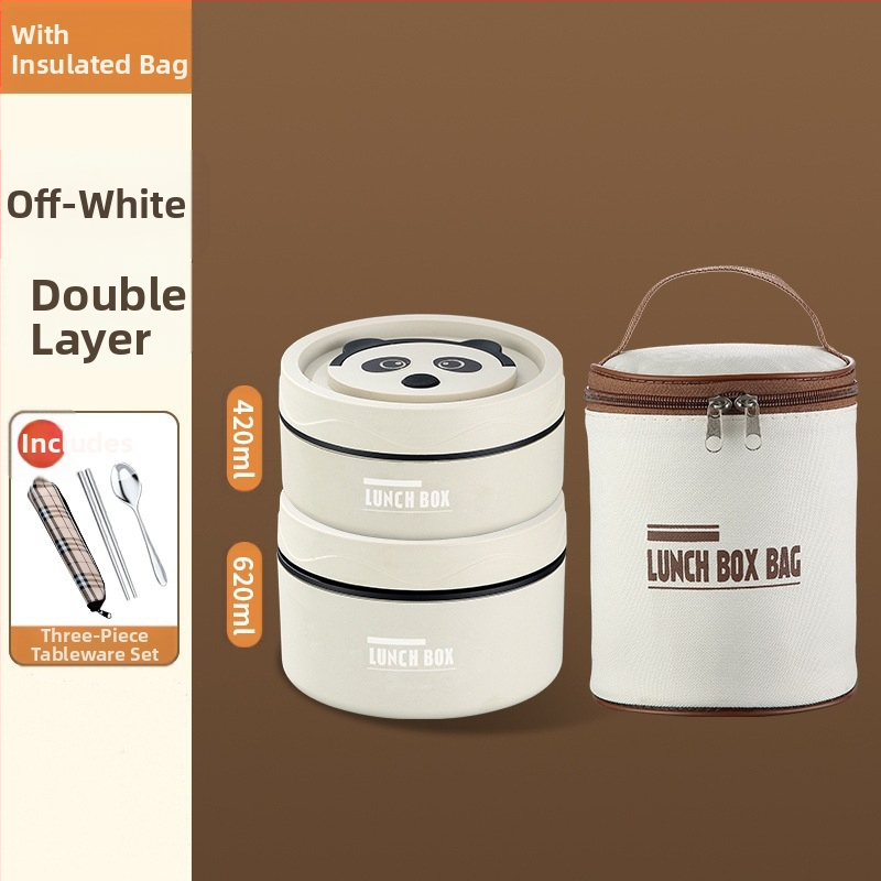 304 nerūsējošā tērauda pusdienu kastīte, apaļa, mikroviļņu droša, vienu slāni, logotipa drukāšana pieejama