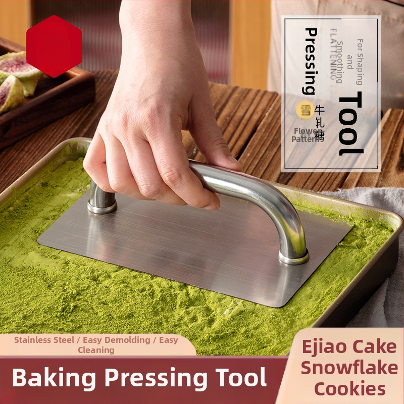 Konditerijos formų rinkinys su presavimo, formavimo ir pjaustymo plokštėmis Snowflake Crisp ir Ejiao Cake, kinų stiliaus, namų naudojimui – pilnas rinkinys