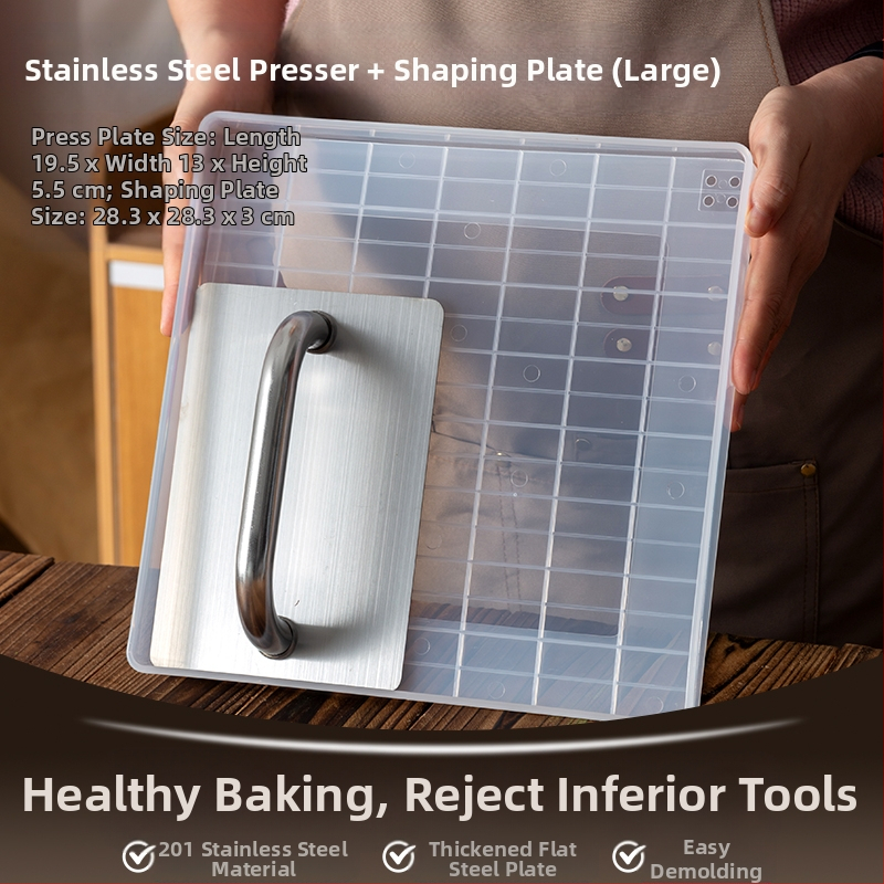 Konditerijos formų rinkinys su presavimo, formavimo ir pjaustymo plokštėmis Snowflake Crisp ir Ejiao Cake, kinų stiliaus, namų naudojimui – pilnas rinkinys