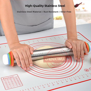 Dawn nerūdijančio plieno tešlos kočėnas – šiuolaikiškas minimalistinis dizainas