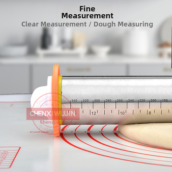 Dawn nerūdijančio plieno tešlos kočėnas – šiuolaikiškas minimalistinis dizainas