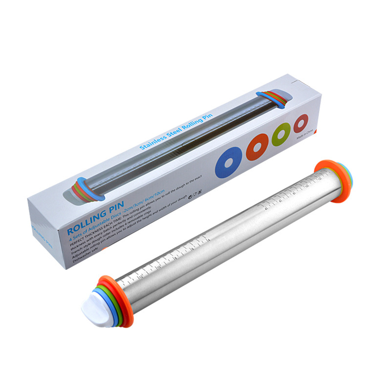 Dawn nerūdijančio plieno tešlos kočėnas – šiuolaikiškas minimalistinis dizainas