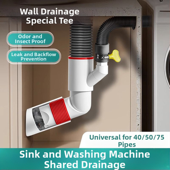 Βαλβίδα αποχέτευσης τοίχου με ABS+σιλικόνη, μηχανισμός ανάσυρσης, τύπος βρετανικού αποχέτευσης, μοντέρνο μινιμαλιστικό στυλ (Lj wall row)