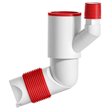 Βαλβίδα αποχέτευσης τοίχου με ABS+σιλικόνη, μηχανισμός ανάσυρσης, τύπος βρετανικού αποχέτευσης, μοντέρνο μινιμαλιστικό στυλ (Lj wall row)