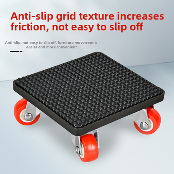 onkel.j Μετακινητής επίπλων με πανταχού ρόδες – ABS, σετ 9 τεμαχίων, εργαλεία μετακίνησης, οικιακή χρήση