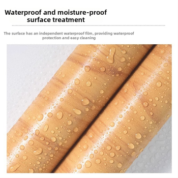 Αυτοκόλλητο με μοτίβο ξύλου για έπιπλα – ανθεκτικό στο νερό και στην υγρασία, κατά του λερώματος και της μούχλας, PVC διακοσμητικό τοίχου