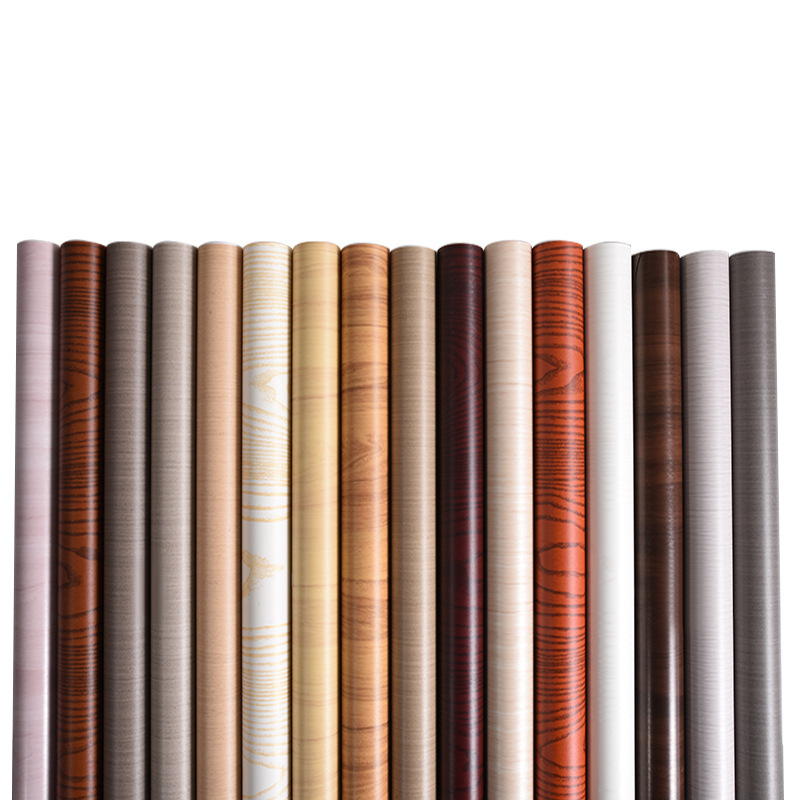 Fa mintás öntapadós matrica bútorokra – vízálló, nedvességálló, szennyeződés- és penészmentes, PVC falidekor