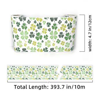 PVC αδιάβροχο αυτοκόλλητο τοίχου με χαριτωμένο μοτίβο ζώων για σαλόνι, υπνοδωμάτιο, κουζίνα ή μπάνιο — αυτοκόλλητο, 1 τεμάχιο, διακοσμητικό