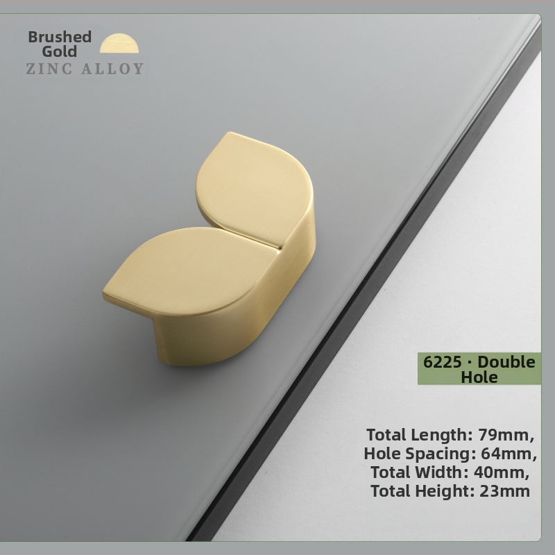 Pora spintos rankenėlių — cinko lydinys, elektroplatavimas, šiuolaikinis minimalistinis stilius, modelis 6223-6225