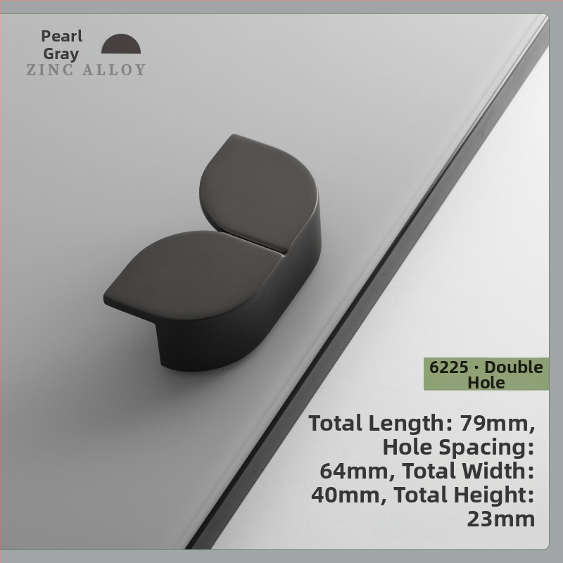 Pora spintos rankenėlių — cinko lydinys, elektroplatavimas, šiuolaikinis minimalistinis stilius, modelis 6223-6225