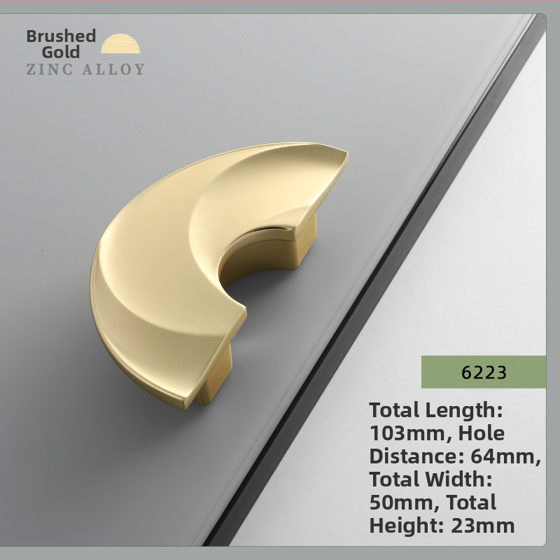 Pora spintos rankenėlių — cinko lydinys, elektroplatavimas, šiuolaikinis minimalistinis stilius, modelis 6223-6225