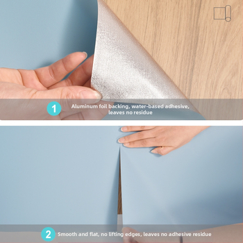 Savaime klijuojamos PVC tapetės, atsparios vandeniui, ugniai, pelėsiams, garso izoliacija, vientisas raštas, tinkama svetainei, miegamajam ir biurui.