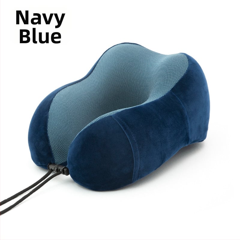 U formos kaklo pagalvė iš atminties putų, skirta biuro poilsiui ir kelionėms, kaklo slankstelių parama, lėktuvo kaklo pagalvė suaugusiems