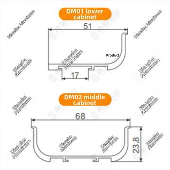 Aliuminio lydinio spintelės rankenėlės be rankenų, modernus minimalistinis stilius, tinka vidinėms ir apatiniams garderobo spintoms, montavimas be gręžimo