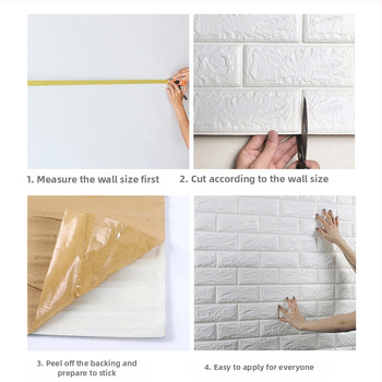 3D XPE putų sienų lipdukai, atsparūs vandeniui, dryžuotas raštas, šiuolaikiškas minimalistinis stilius