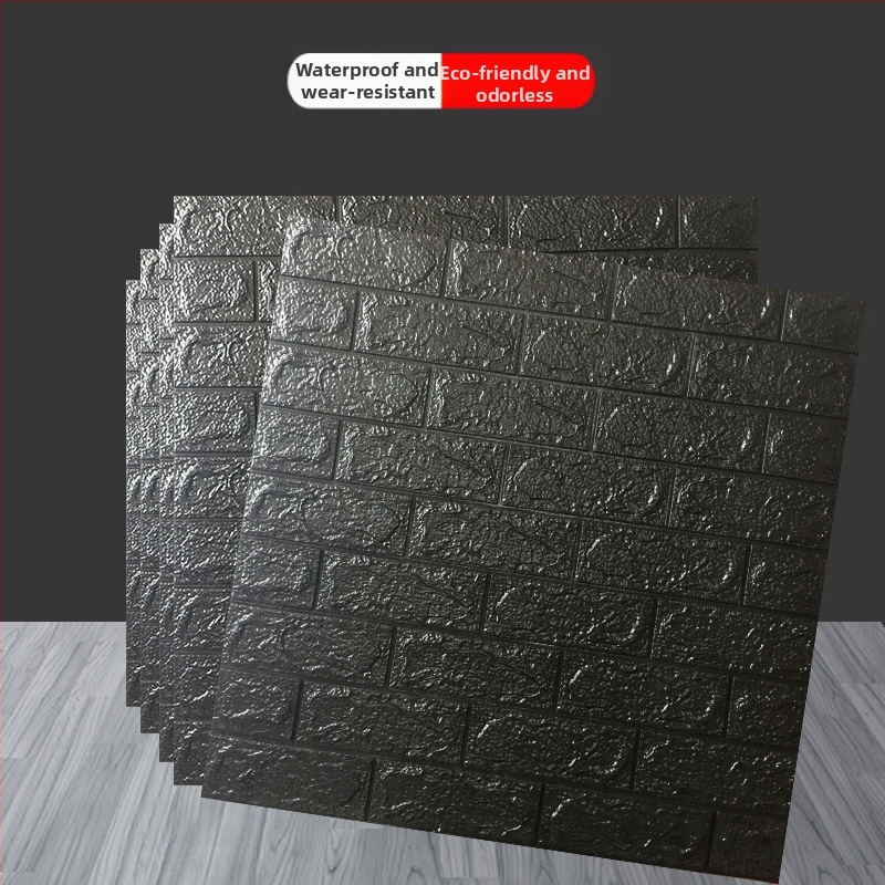 3D XPE putų sienų lipdukai, atsparūs vandeniui, dryžuotas raštas, šiuolaikiškas minimalistinis stilius