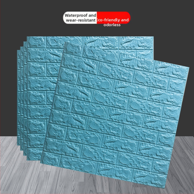 3D XPE putų sienų lipdukai, atsparūs vandeniui, dryžuotas raštas, šiuolaikiškas minimalistinis stilius