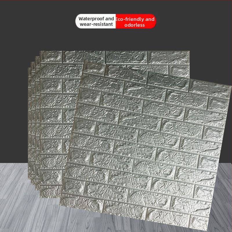 3D XPE putų sienų lipdukai, atsparūs vandeniui, dryžuotas raštas, šiuolaikiškas minimalistinis stilius