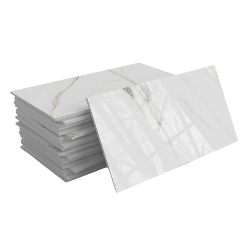 PET 3D sienos lipdukas – lipnus, atsparus vandeniui ir aliejui atsparus sienų dekorui svetainei, virtuvei ir voniai – modernus minimalistinis stilus