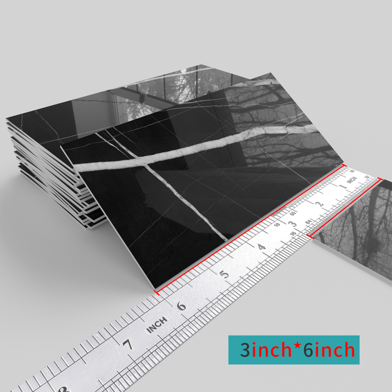 PET 3D sienos lipdukas – lipnus, atsparus vandeniui ir aliejui atsparus sienų dekorui svetainei, virtuvei ir voniai – modernus minimalistinis stilus