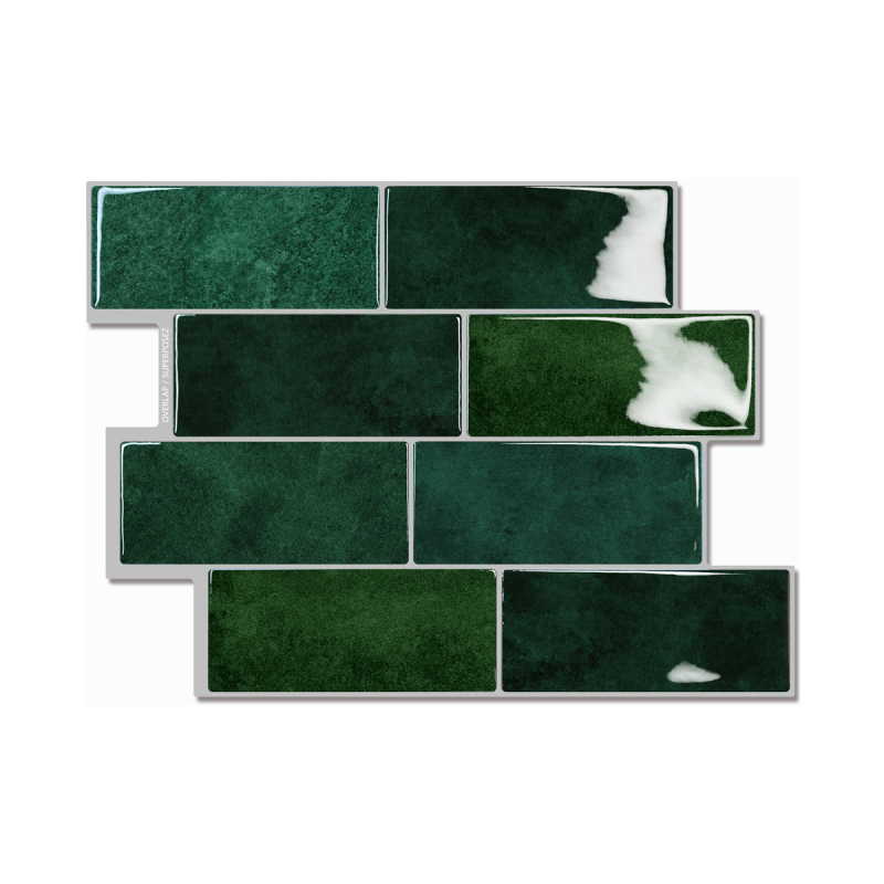 Dekoratyvinis sieninis lipdukas, PET medžiaga, kvadratinis raštas, 1 vnt, tinkama svetainei, miegamajam, studijai ir virtuvei