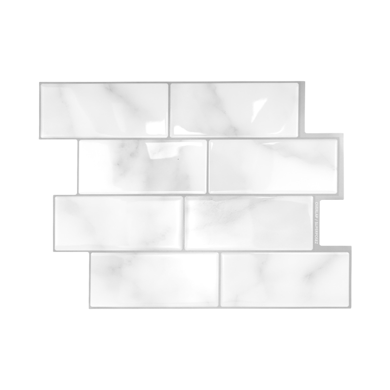 Dekoratyvinis sieninis lipdukas, PET medžiaga, kvadratinis raštas, 1 vnt, tinkama svetainei, miegamajam, studijai ir virtuvei