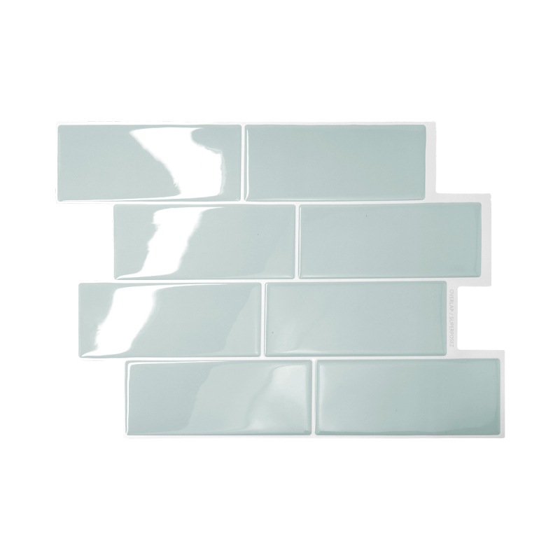 Dekoratyvinis sieninis lipdukas, PET medžiaga, kvadratinis raštas, 1 vnt, tinkama svetainei, miegamajam, studijai ir virtuvei