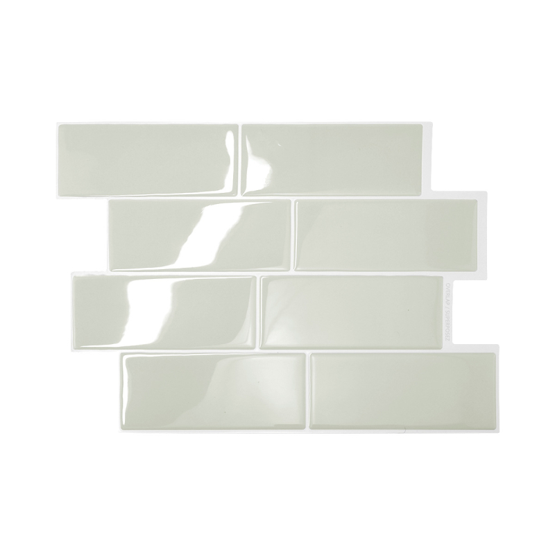 Dekoratyvinis sieninis lipdukas, PET medžiaga, kvadratinis raštas, 1 vnt, tinkama svetainei, miegamajam, studijai ir virtuvei