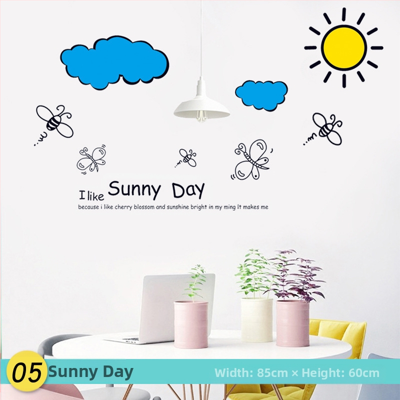 Žirafos karikatūra – aukščio matavimo sienos lipdukas – PVC, Prekės ženklas Shun Ran, Atsparus vandeniui, Modelis 19373433771