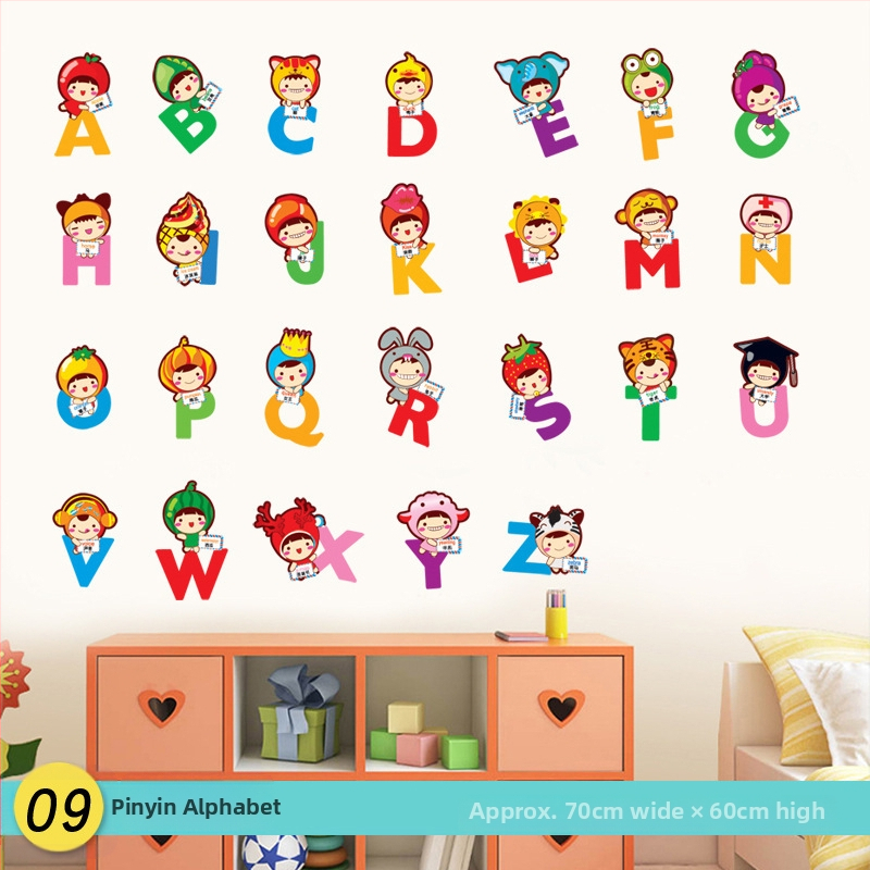 Žirafos karikatūra – aukščio matavimo sienos lipdukas – PVC, Prekės ženklas Shun Ran, Atsparus vandeniui, Modelis 19373433771