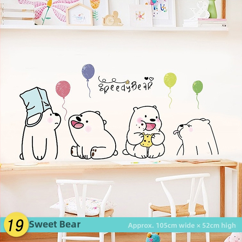 Žirafos karikatūra – aukščio matavimo sienos lipdukas – PVC, Prekės ženklas Shun Ran, Atsparus vandeniui, Modelis 19373433771