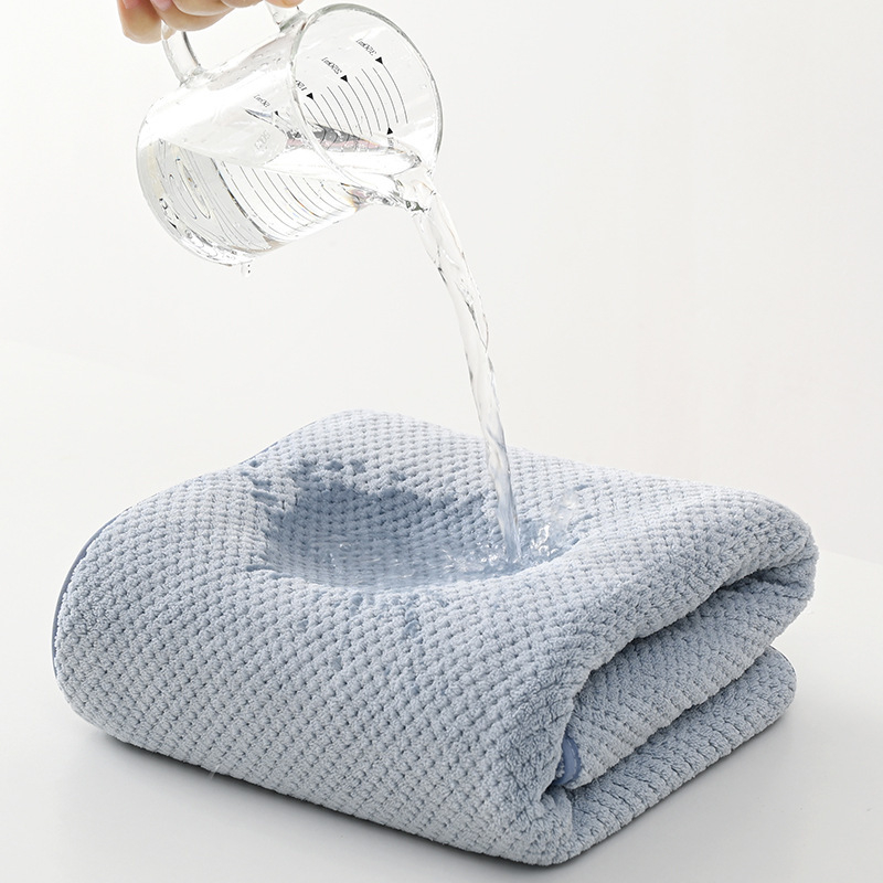 Kupaći ručnik od koralnog fleeca s ananasom, poliester, 150D, 200–300 g, visina dlačica: visoka/niska, za kupanje/plažu