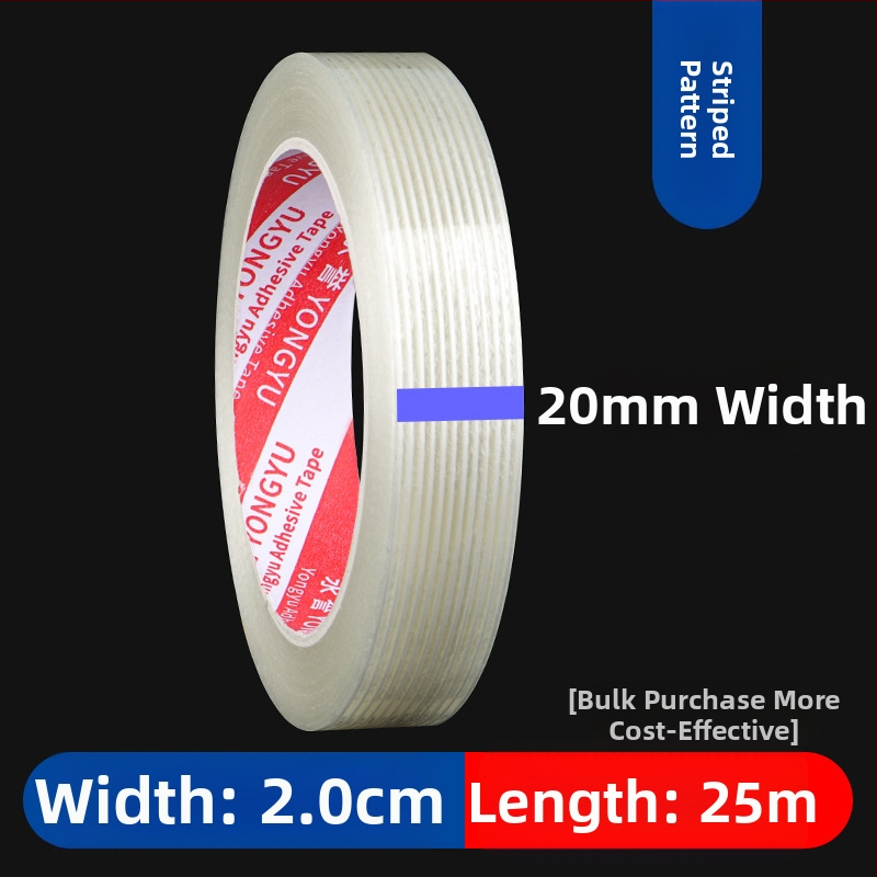 Ταινία ινών με ρίγες SX – Ακρυλική κόλλα σε υπόστρωμα ινών, πάχος 0,15 mm, πρόσφυση 550 N/m, για βιομηχανική στερέωση και δέσιμο βαρέων αντικειμένων