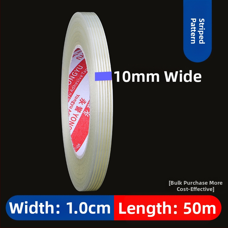 Ταινία ινών με ρίγες SX – Ακρυλική κόλλα σε υπόστρωμα ινών, πάχος 0,15 mm, πρόσφυση 550 N/m, για βιομηχανική στερέωση και δέσιμο βαρέων αντικειμένων