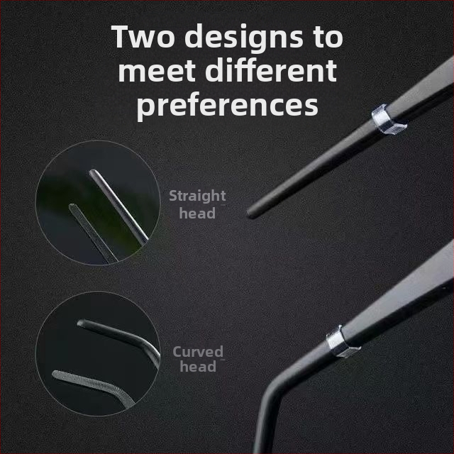 Пинсети за водни растения от неръждаема стомана, прав връх, устойчиви на корозия, с възможност за персонализация