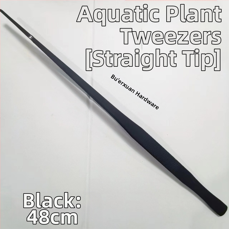 Nerūsējošā tērauda pincetes ūdens augiem, taisns gals, izturīgas pret koroziju, pielāgojamas