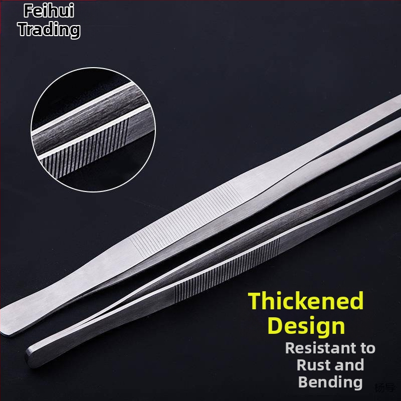 Пинсети от неръждаема стомана с кръгла глава, нехлъзгащи за аквариуми (Yang Dao) - дръжка: Други; върхове: Други; произход: Китай