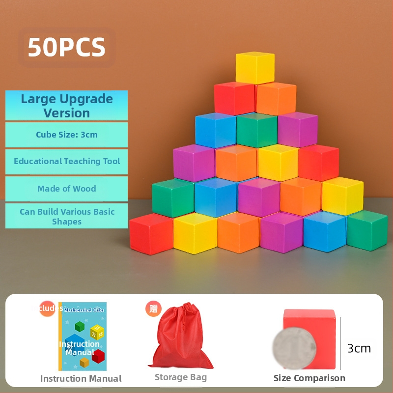 Ξύλινα εκπαιδευτικά οικοδομικά τουβλάκια μαθηματικών: ξύλο, ηλικίες 7–14 ετών, 0–38 τεμάχια, βαφή με βάση το νερό, πλάκα πυκνότητας