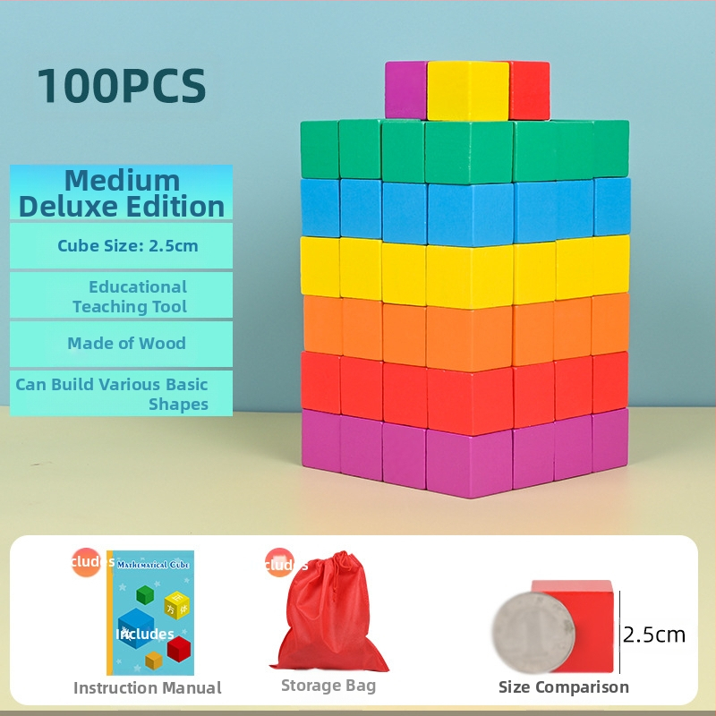 Ξύλινα εκπαιδευτικά οικοδομικά τουβλάκια μαθηματικών: ξύλο, ηλικίες 7–14 ετών, 0–38 τεμάχια, βαφή με βάση το νερό, πλάκα πυκνότητας