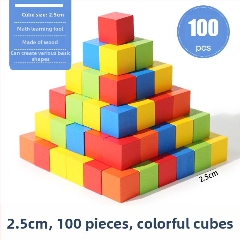 Ξύλινα εκπαιδευτικά οικοδομικά τουβλάκια μαθηματικών: ξύλο, ηλικίες 7–14 ετών, 0–38 τεμάχια, βαφή με βάση το νερό, πλάκα πυκνότητας