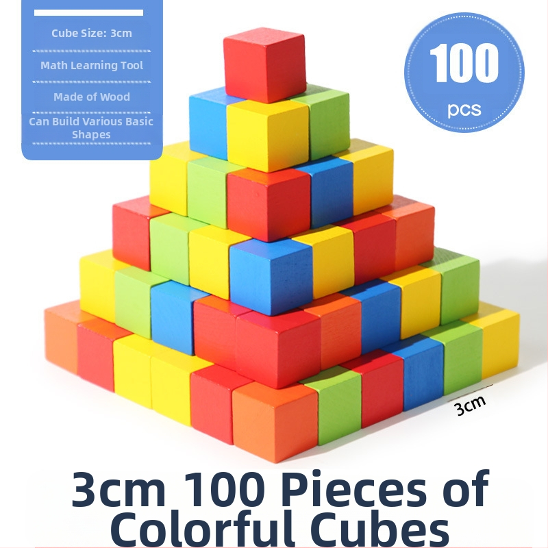 Ξύλινα εκπαιδευτικά οικοδομικά τουβλάκια μαθηματικών: ξύλο, ηλικίες 7–14 ετών, 0–38 τεμάχια, βαφή με βάση το νερό, πλάκα πυκνότητας