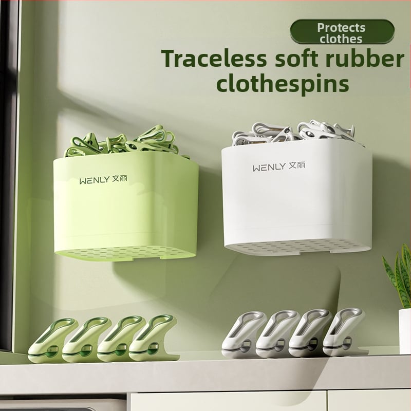 Džiovinimo klipsas kojinėms, stiprus įspaudimas, modelis 4108/5053, plastikas, dėžutėje 36 vnt.